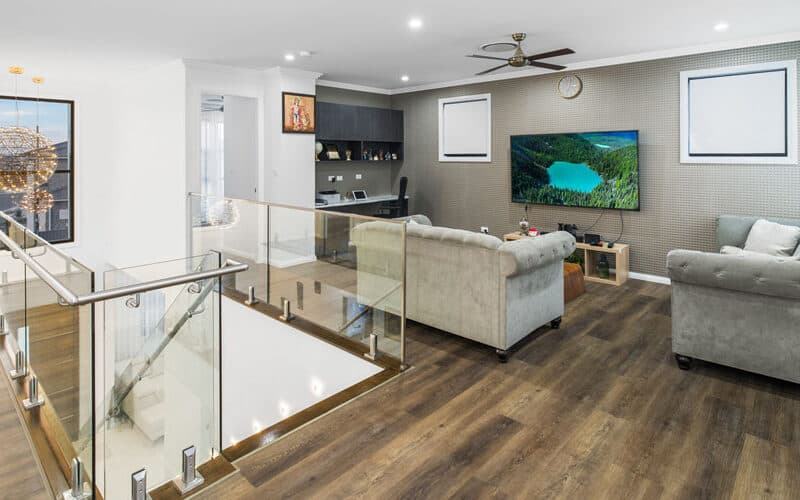 Modern interior living space